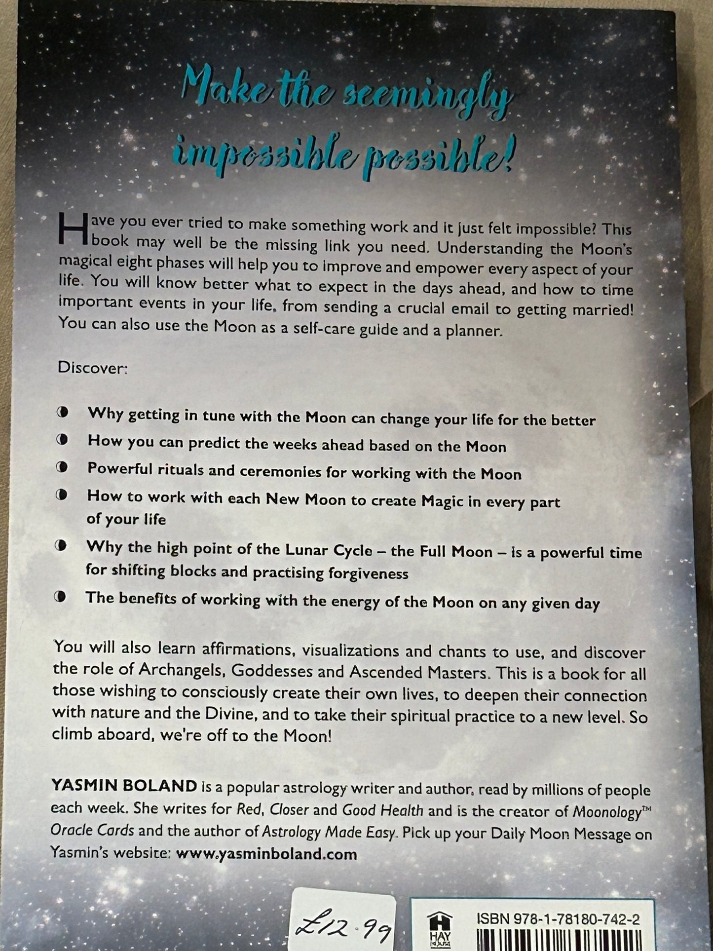 Moonology by Yasmin Boland