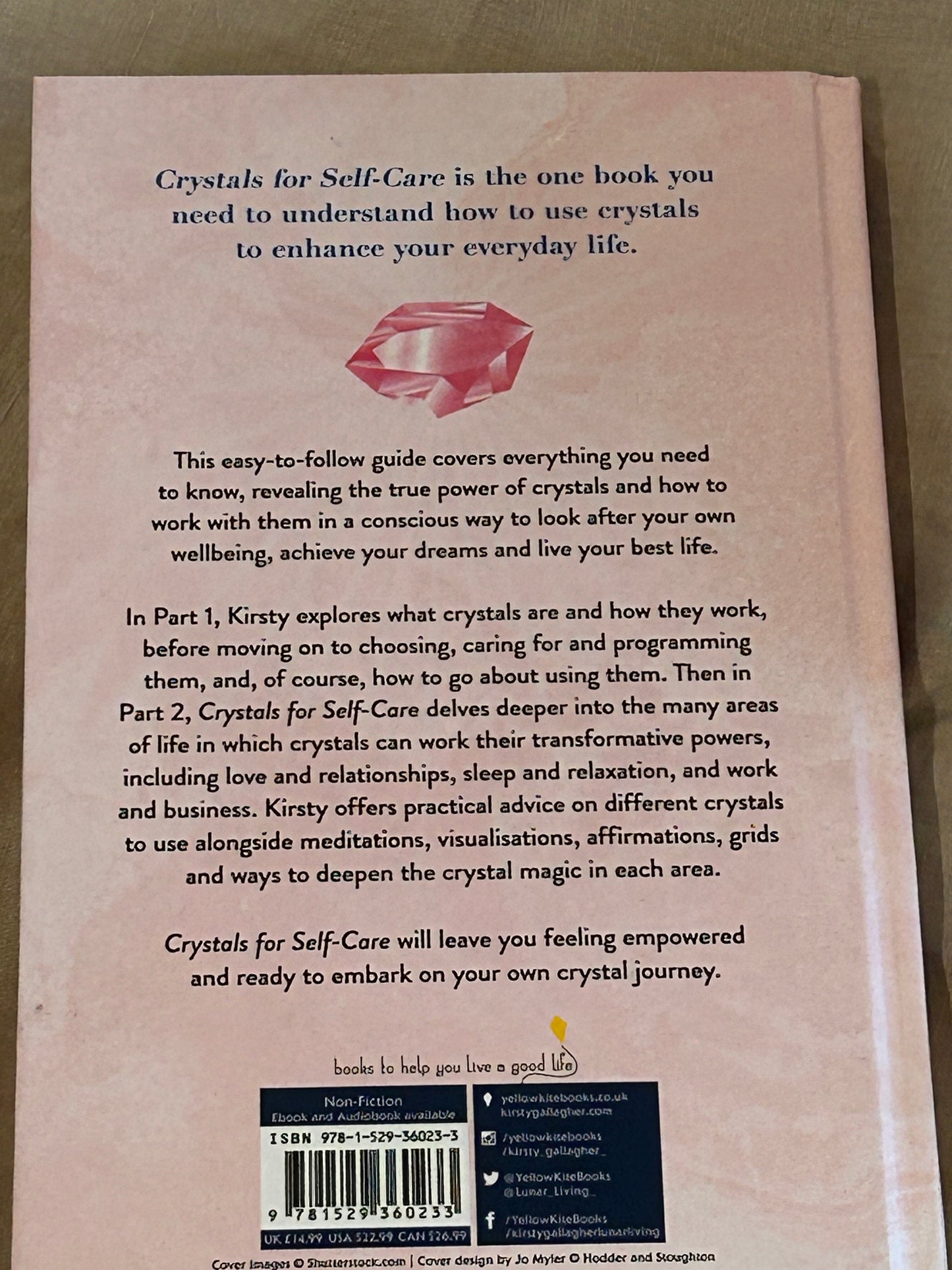 Crystals for Self Care by Kirsty Gallagher
