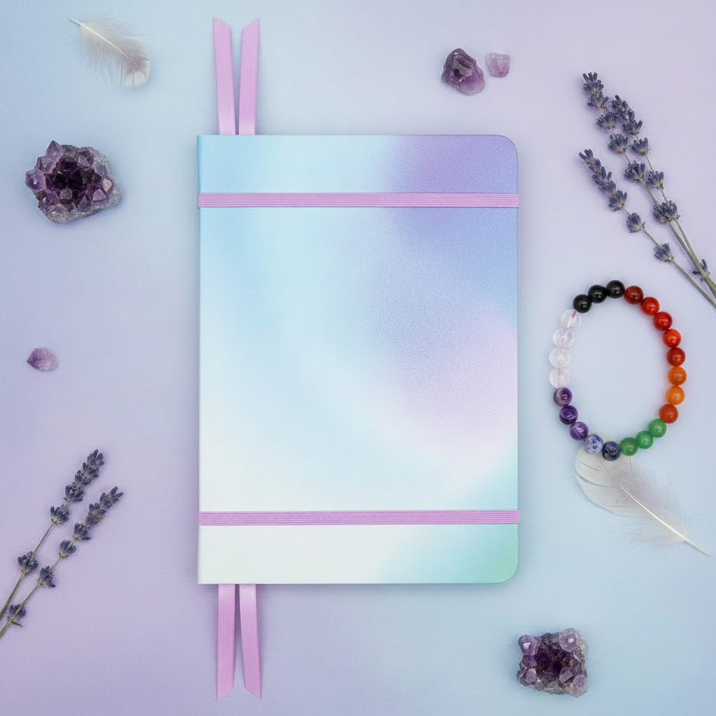 Wellness Journal Gift Set - Journal, Pen & Bracelet