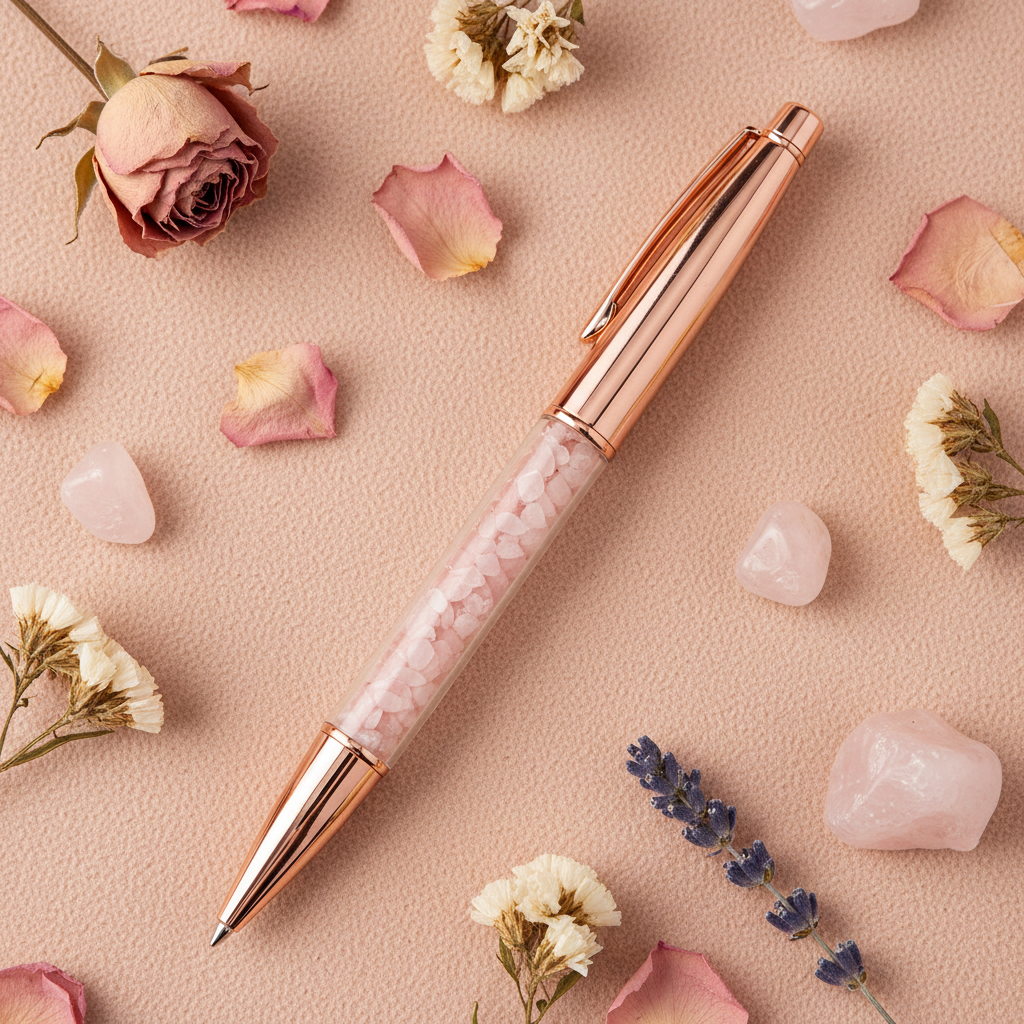 Gratitude Journal Gift Set - Journal, Pen & Bracelet